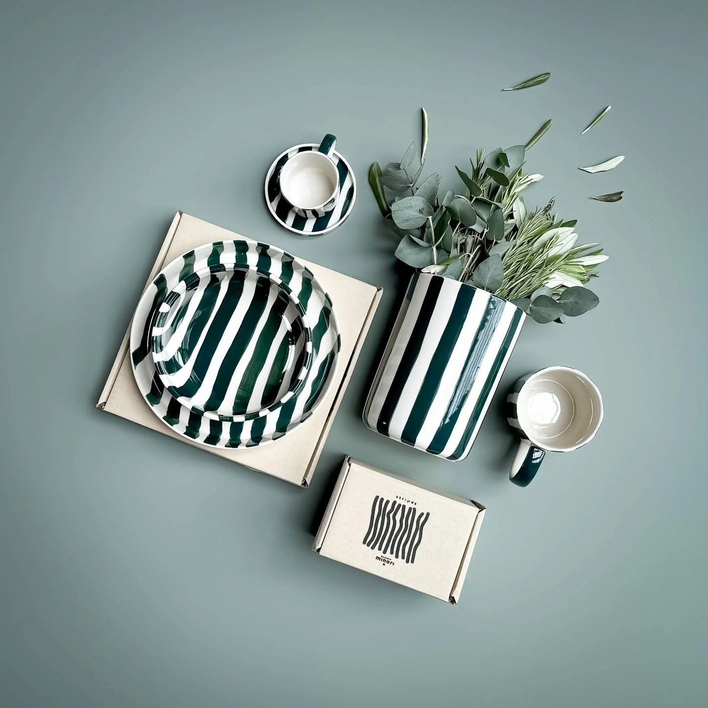 Tasse Espresso ligne verte Magazin Minori