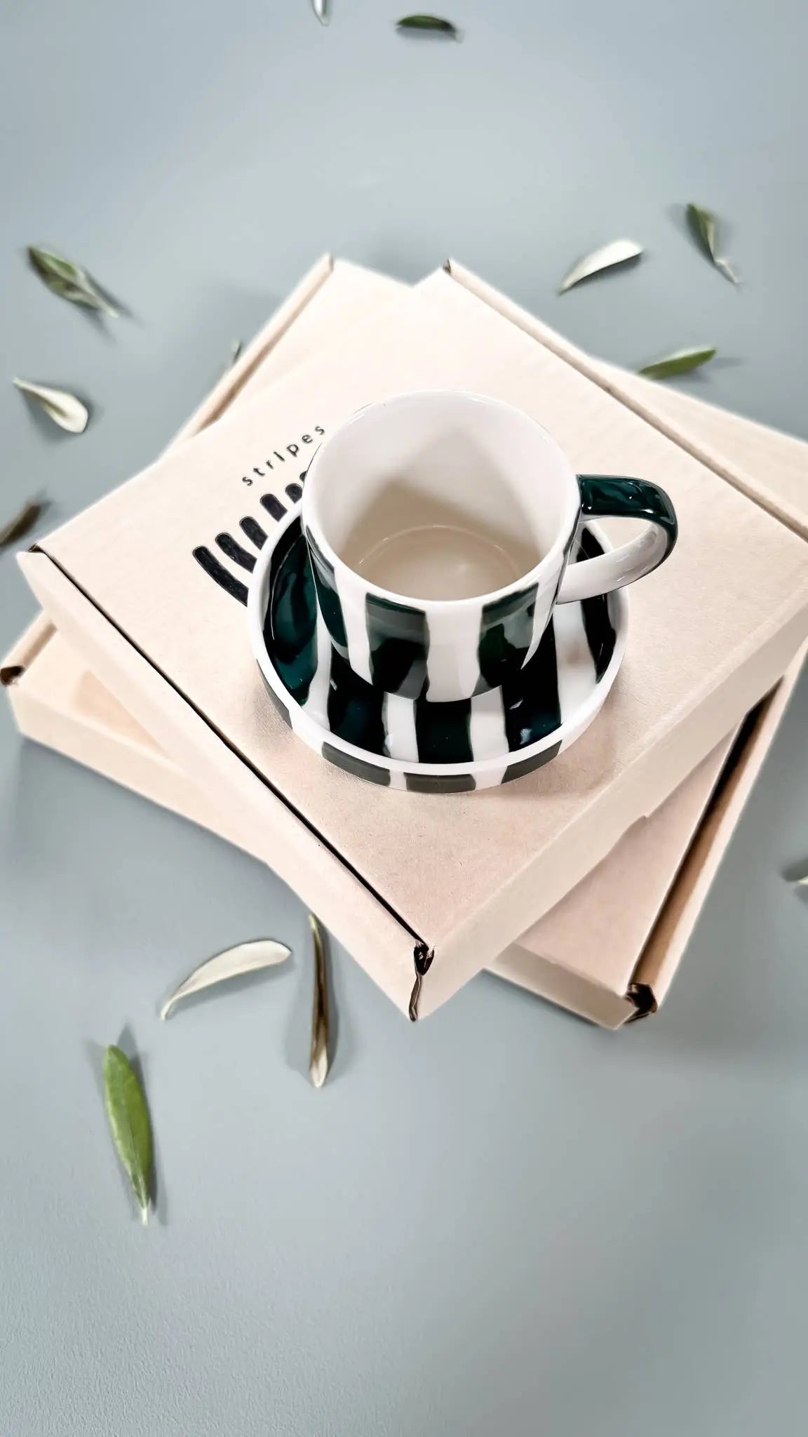 Tasse Espresso ligne verte Magazin Minori