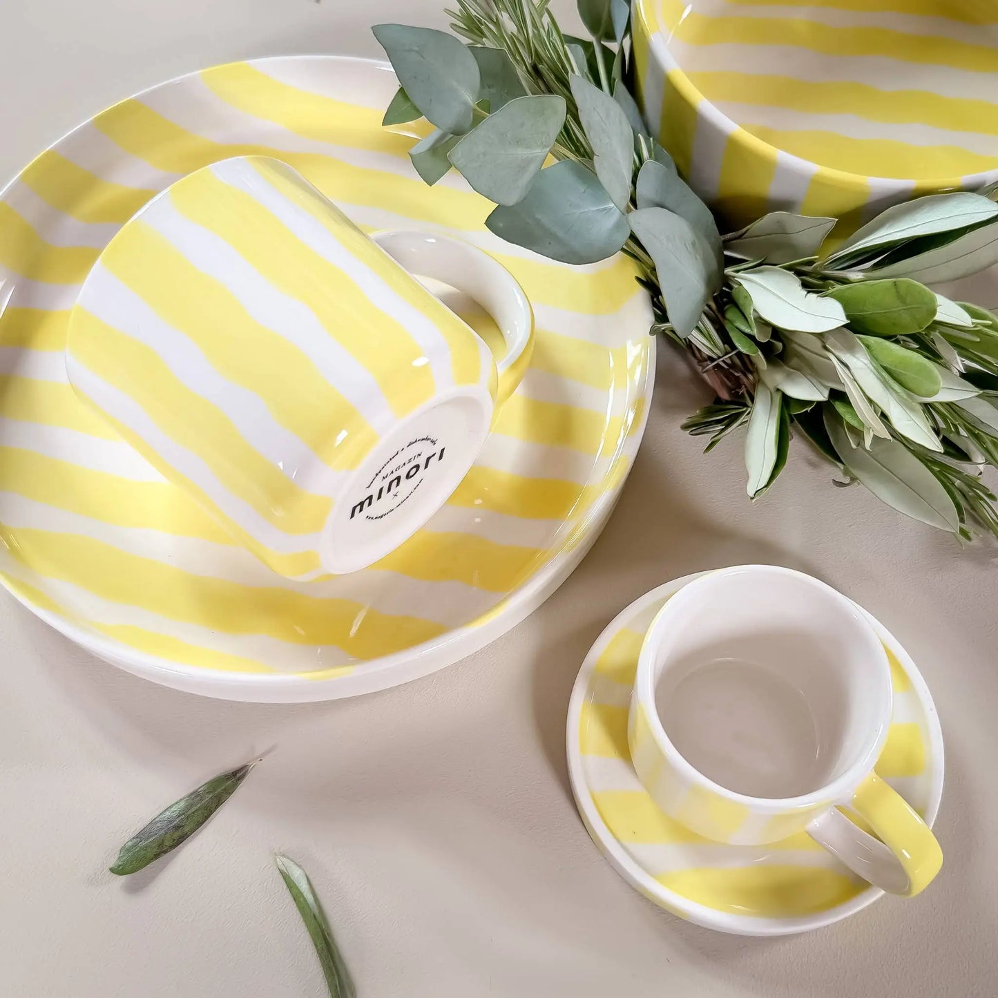 Bol ligne jaune Magazin Minori