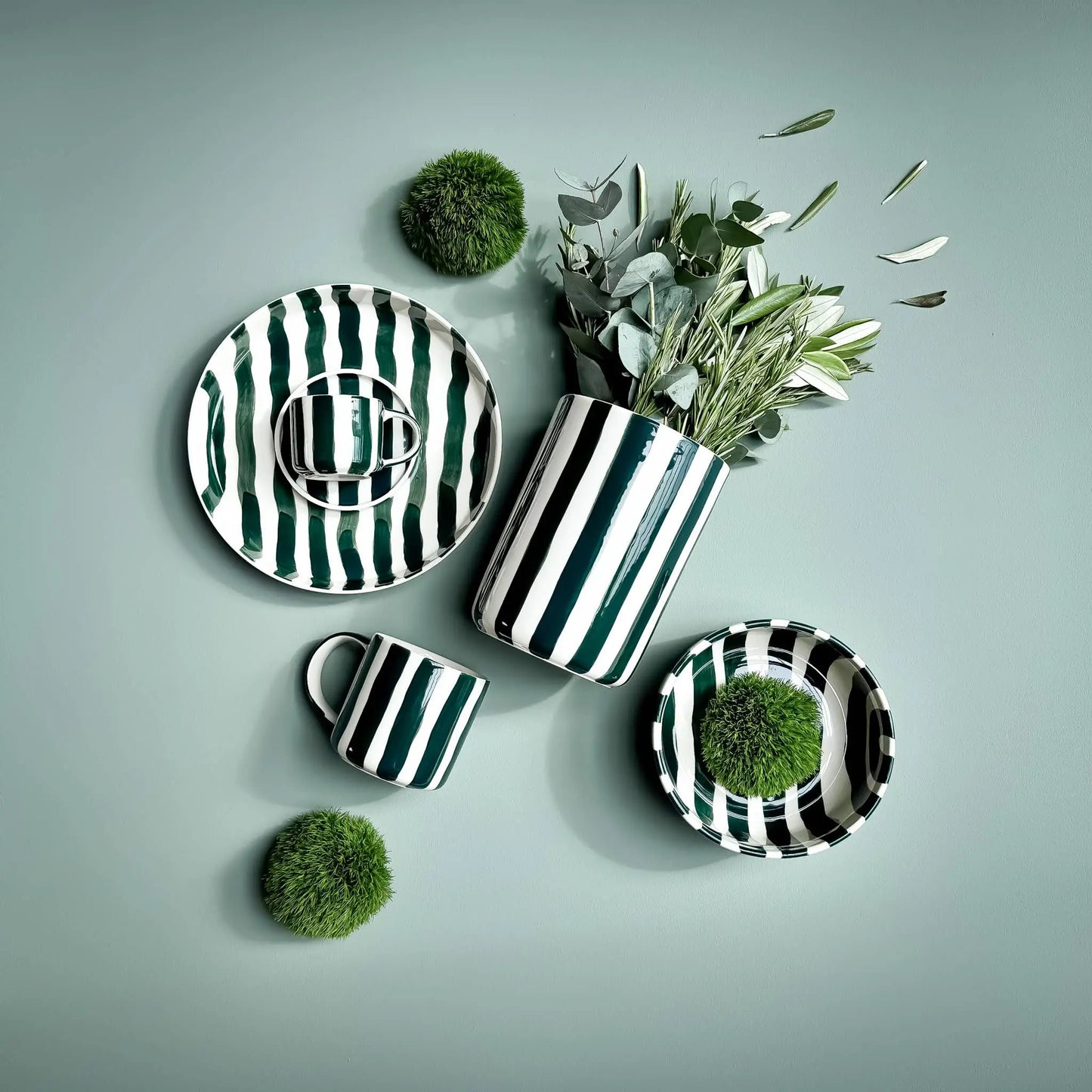 Tasse Espresso ligne verte Magazin Minori