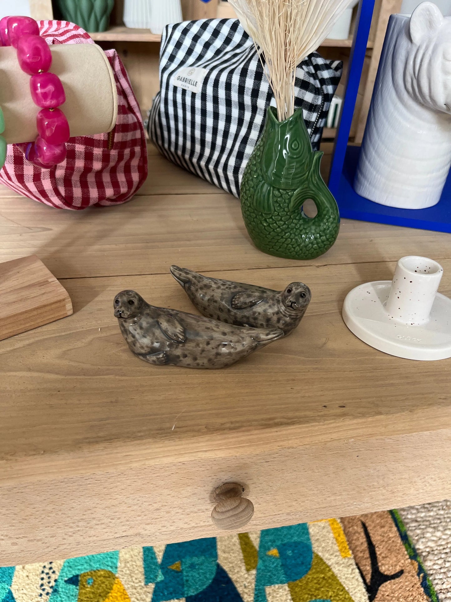 Salière et poivrière Phoque Atelier MSV