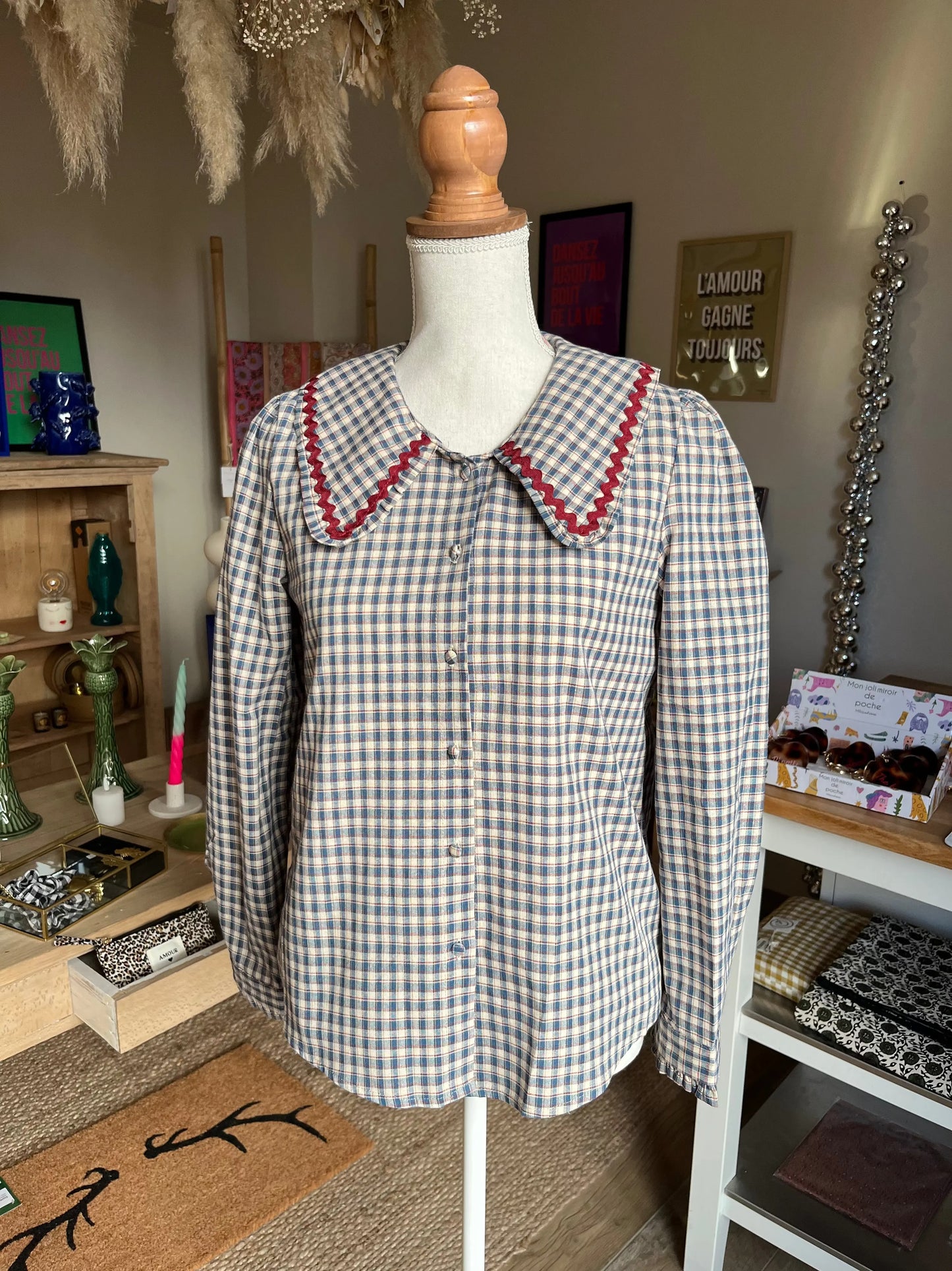 Chemise grand col S/M Atelier MSV