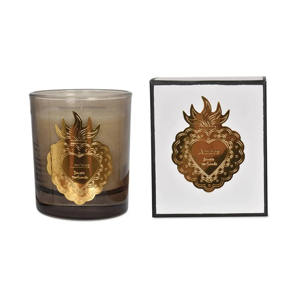 Bougie Céleste Ambre D8 H9,2Cm Opjet Paris
