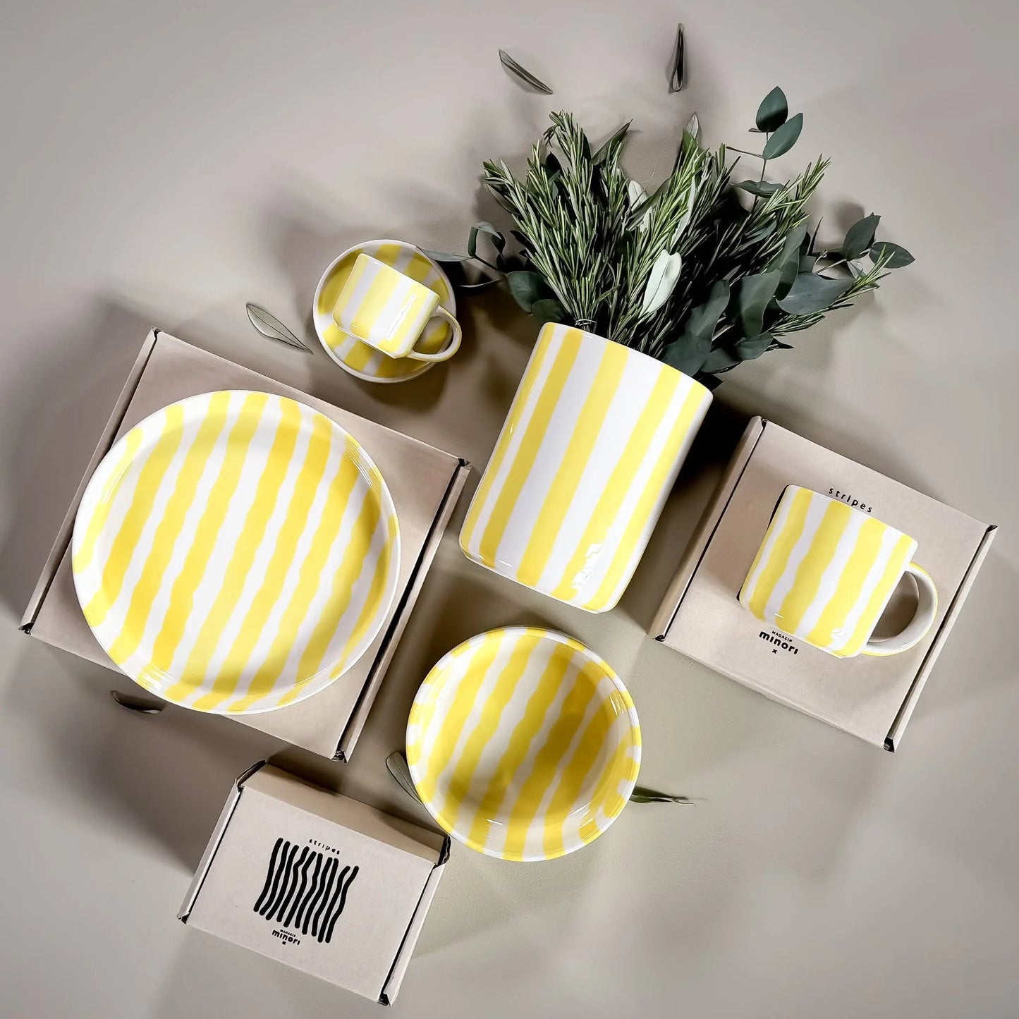 Bol ligne jaune Magazin Minori