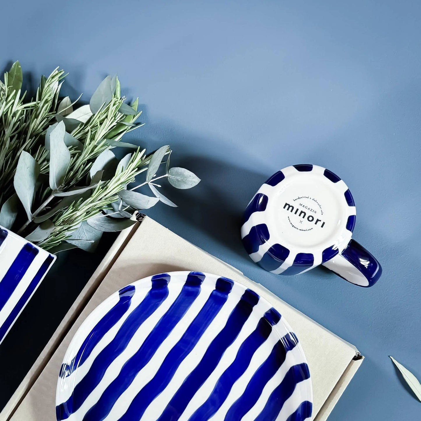 Tasse ligne bleue Magazin Minori