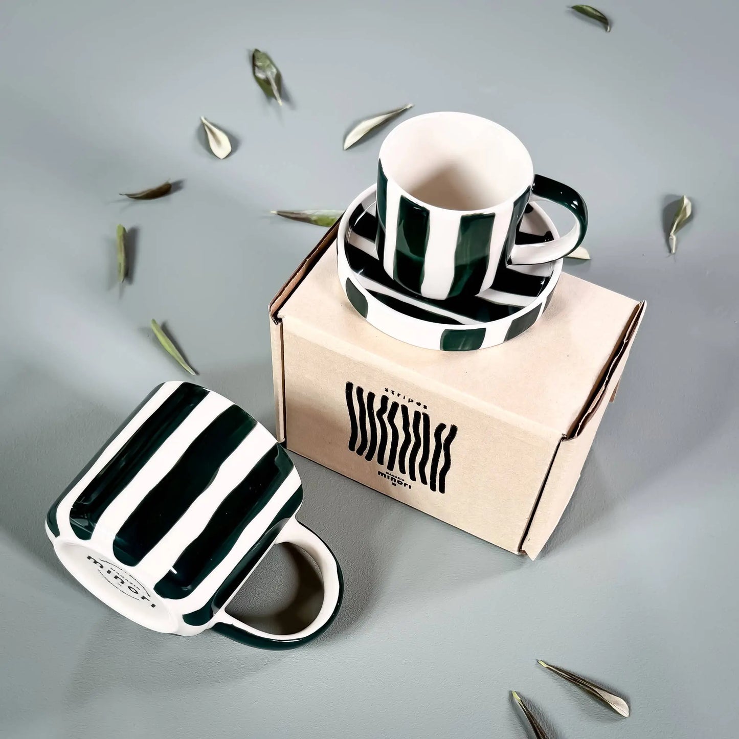 Tasse Espresso ligne verte Magazin Minori