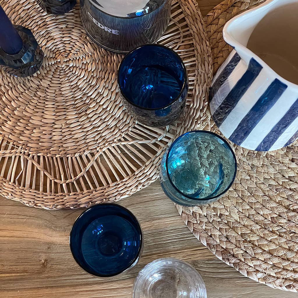 Pichet rayure bleu Opjet Paris