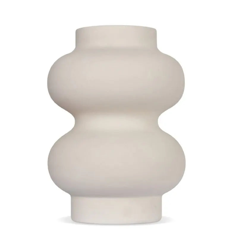 Vase ceramic Double blanc Atelier MSV
