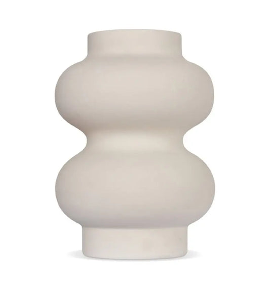 Vase ceramic Double blanc Atelier MSV