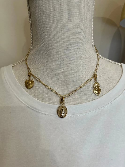 Collier breloque vierge Atelier MSV