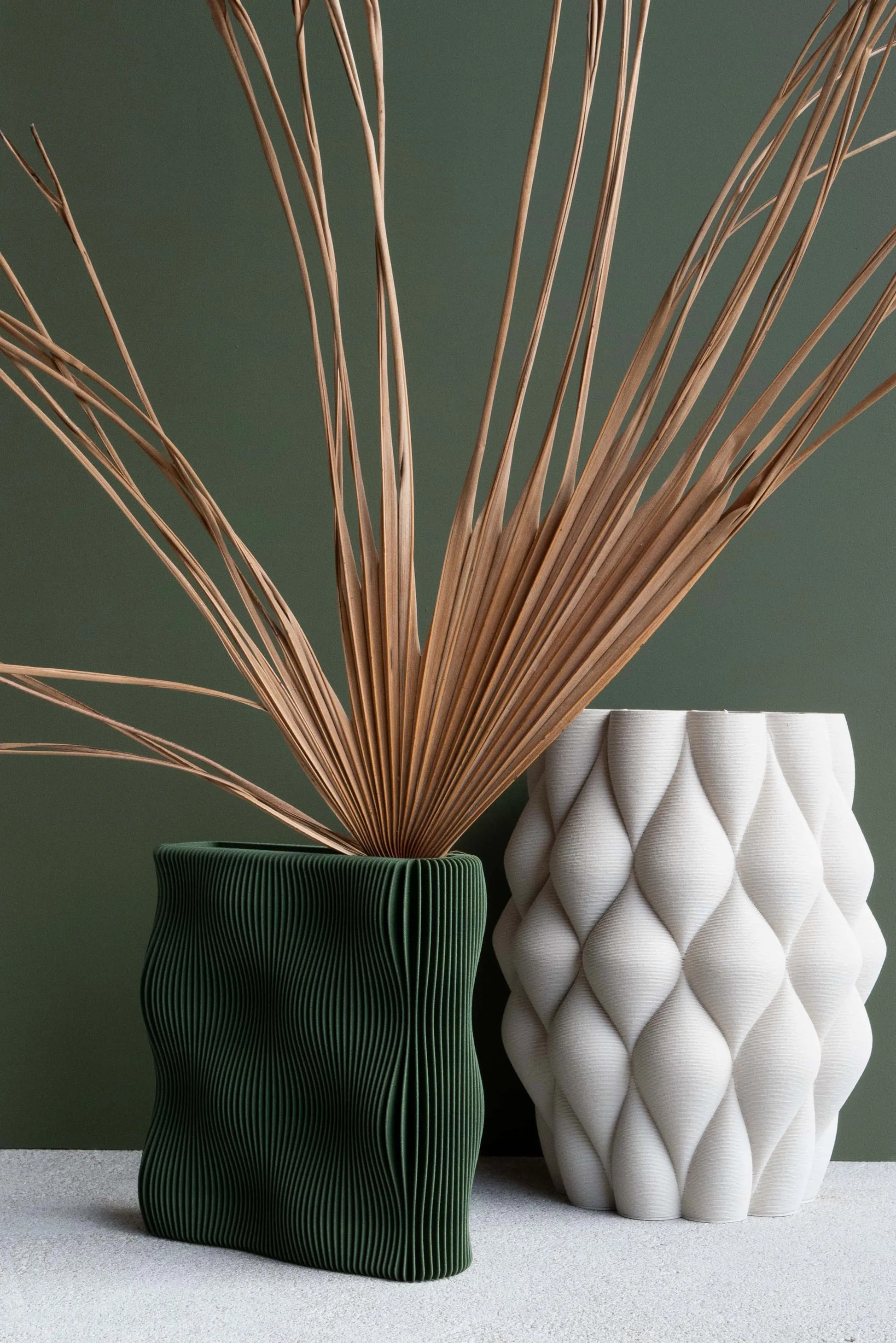Vase COPENHAGUE Blanc brume MINIMUM DESIGN