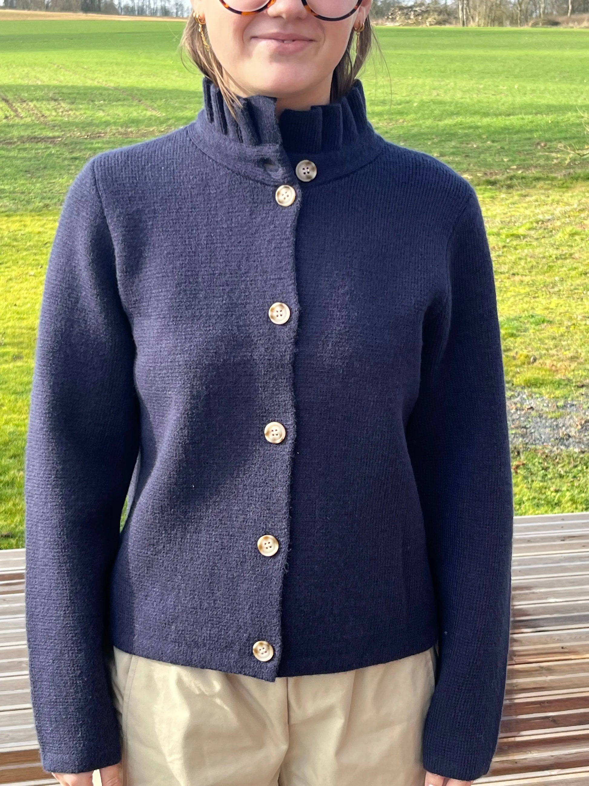 Gilet Victoire marine Atelier MSV