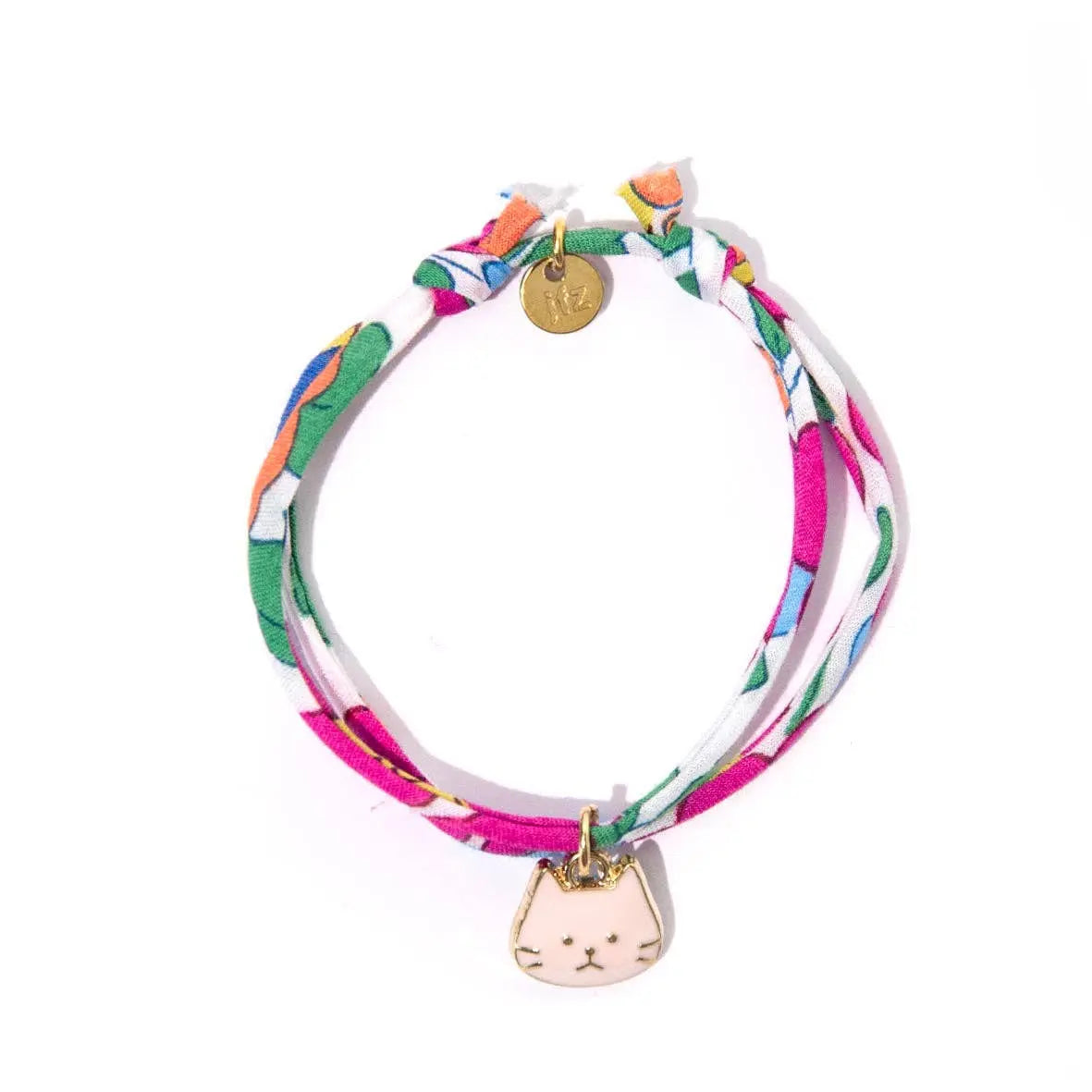 Bracelet Liberty coulissant Chaton - 2 variantes Le Petit Lien de Paris