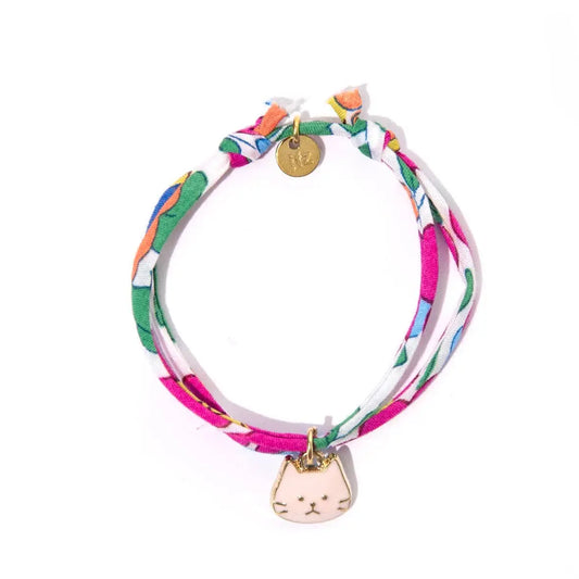 Bracelet Liberty coulissant Chaton - 2 variantes Le Petit Lien de Paris