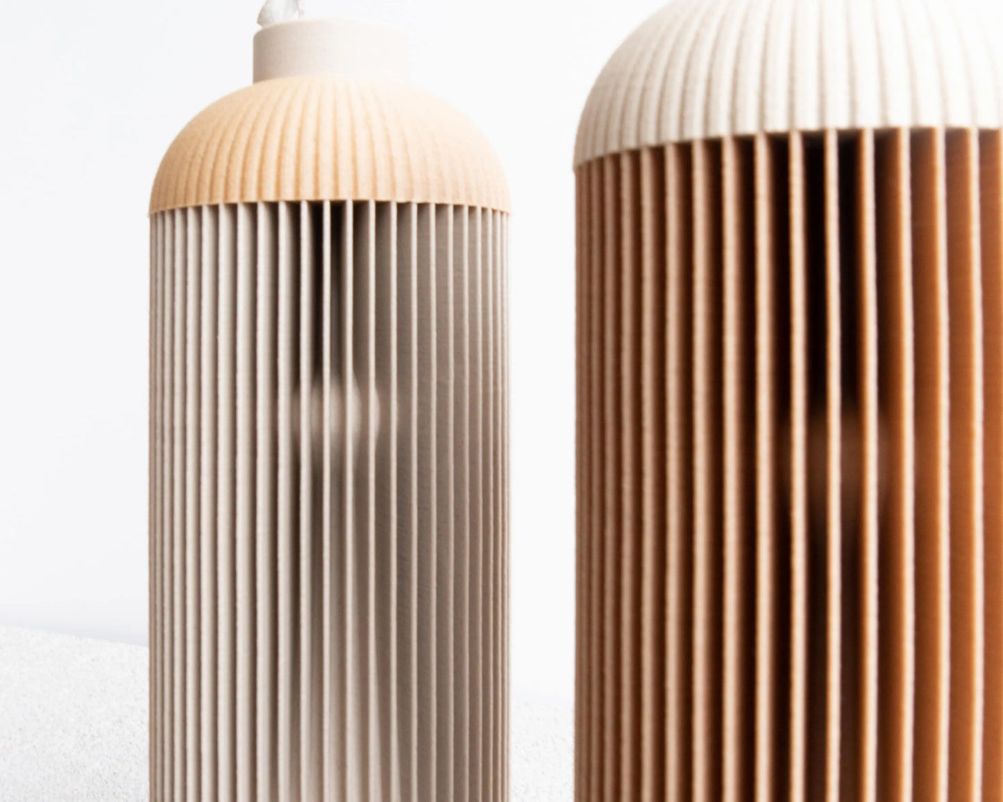Vase Onde Natural & White MINIMUM DESIGN