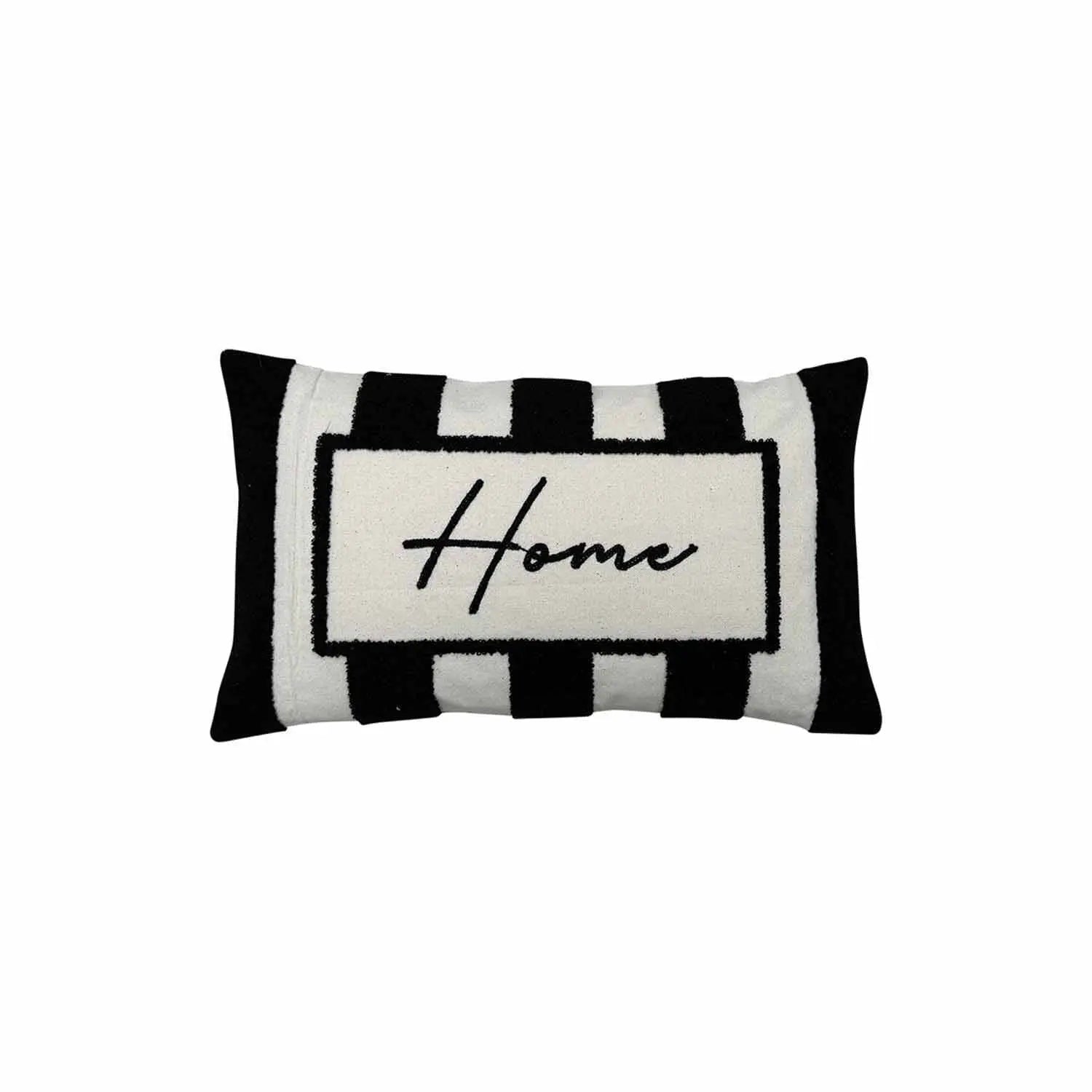 Coussin Influence home noir 30x50cm Opjet Paris