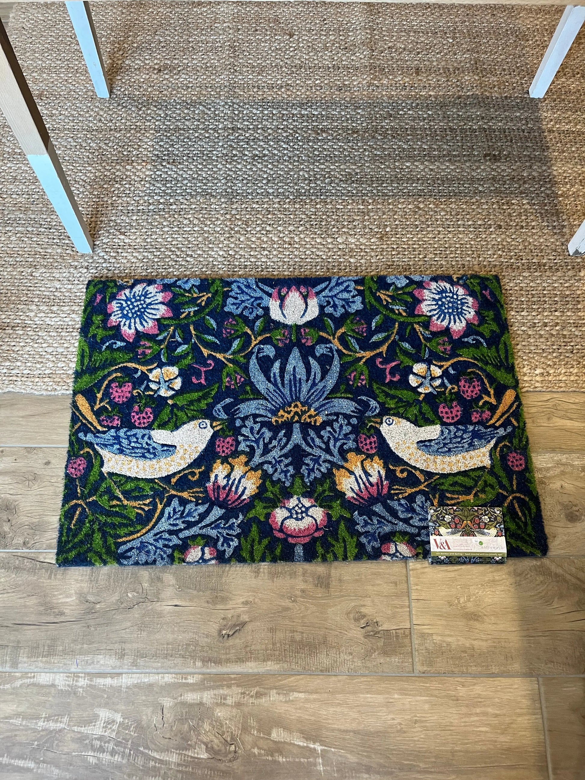 Paillasson inspiration William Morris  Entryways