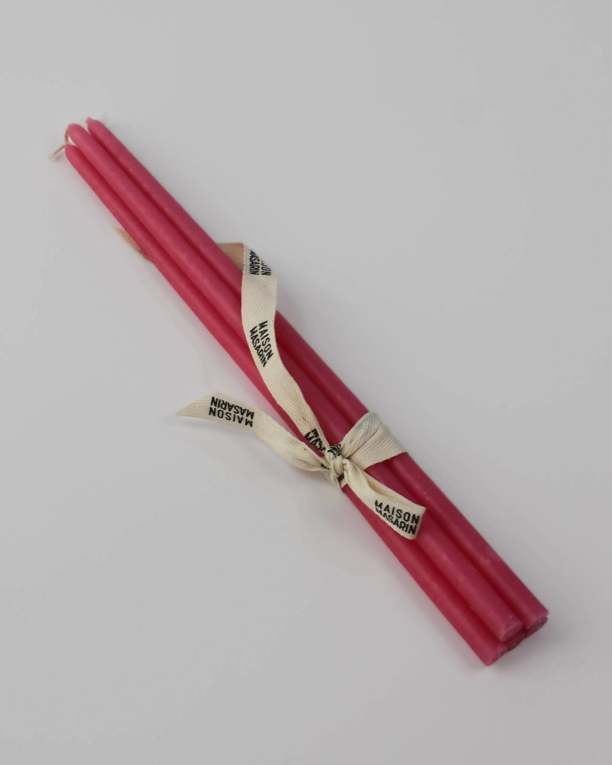 Bougies fleuristes artisanales françaises - lot de 10 Maison Masarin