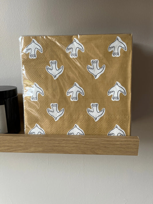 Serviette papier oiseaux Opjet Paris
