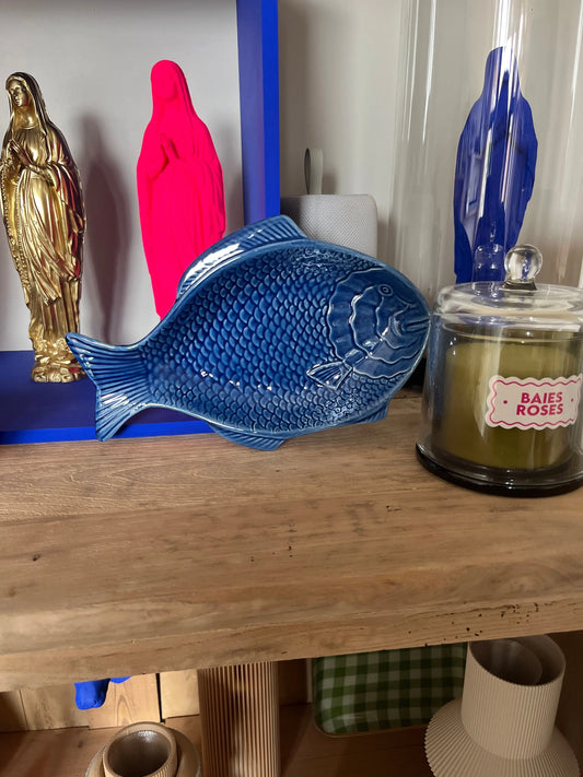Coupelle Poisson Bleu Opjet Paris