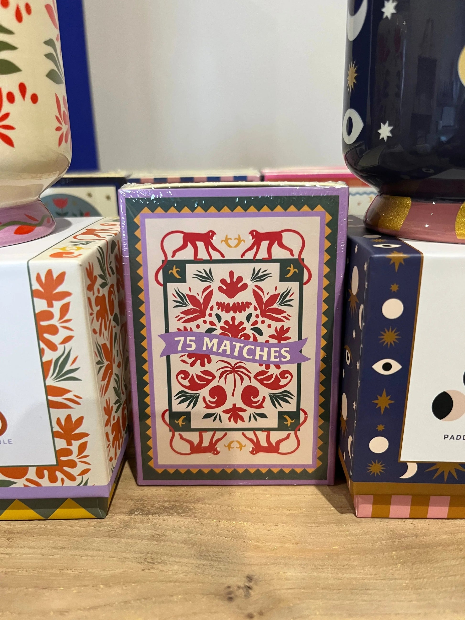 Boîte allumettes coconut & amber Atelier MSV