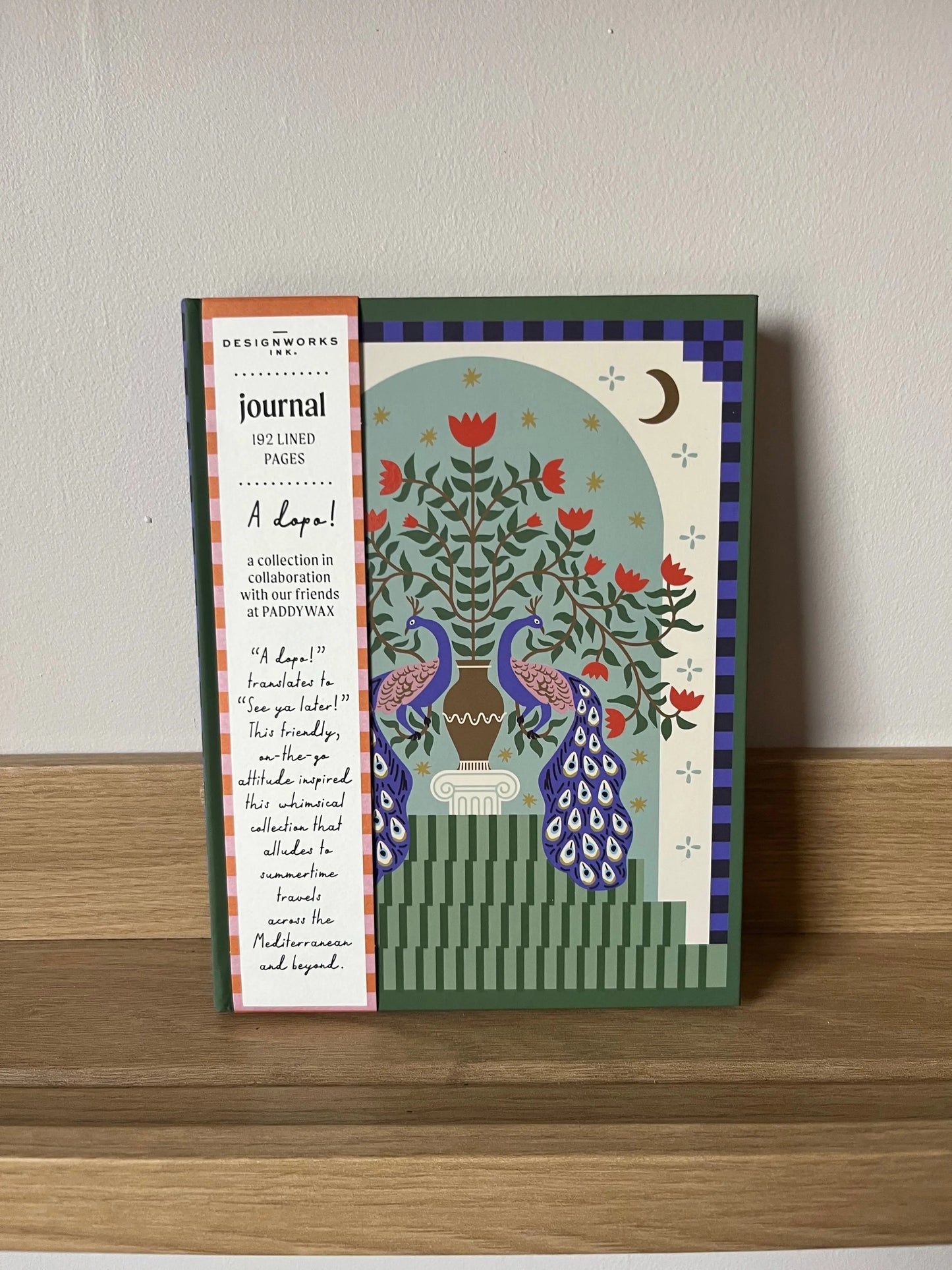 Carnet Paon Atelier MSV