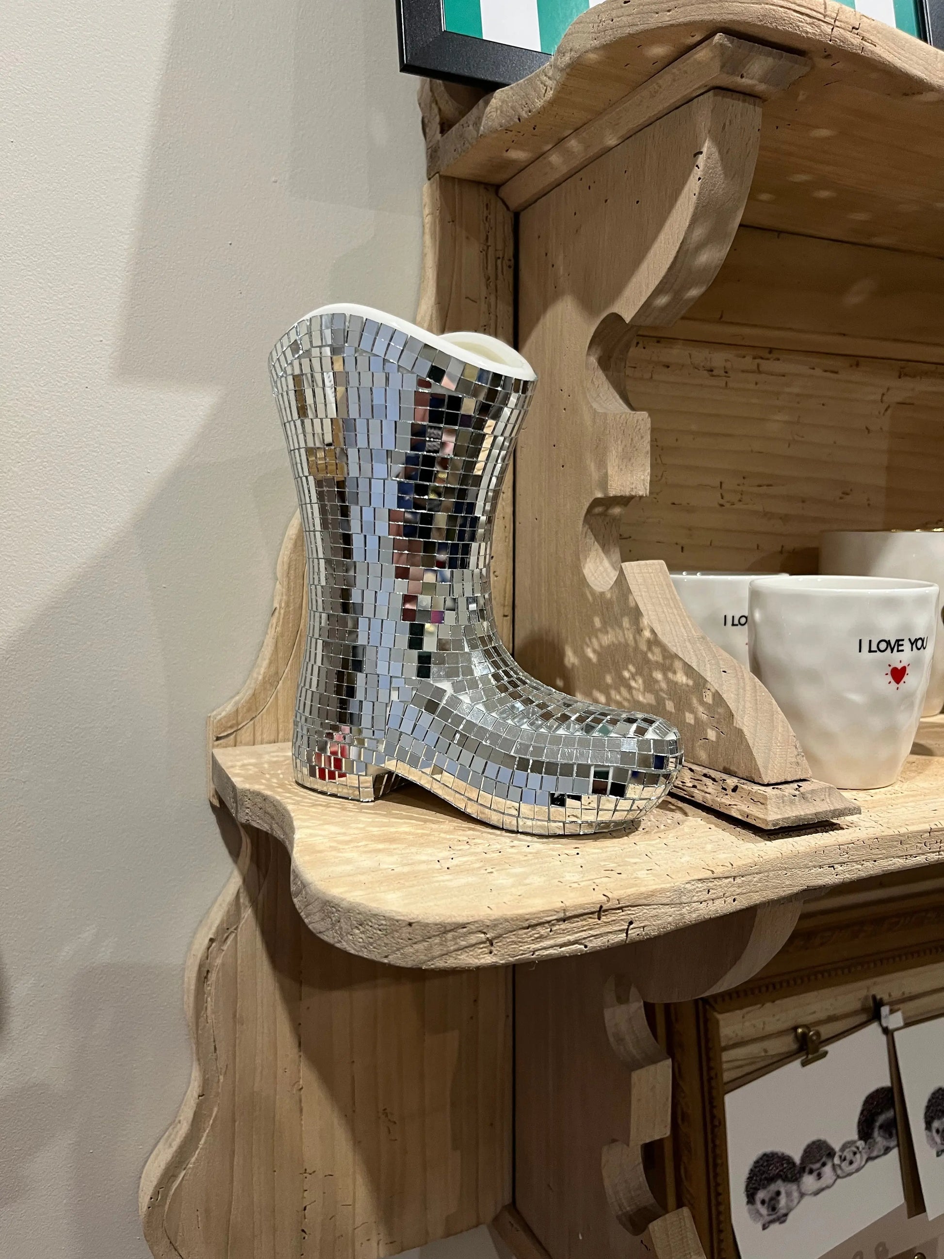 Bougie botte disco Atelier MSV