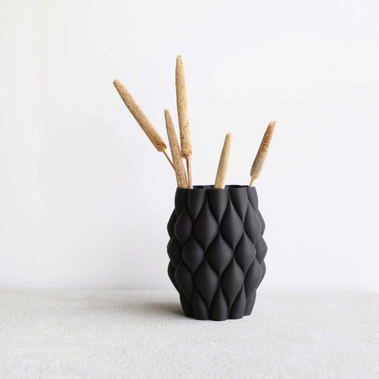 Vase COPENHAGUE Noir MINIMUM DESIGN