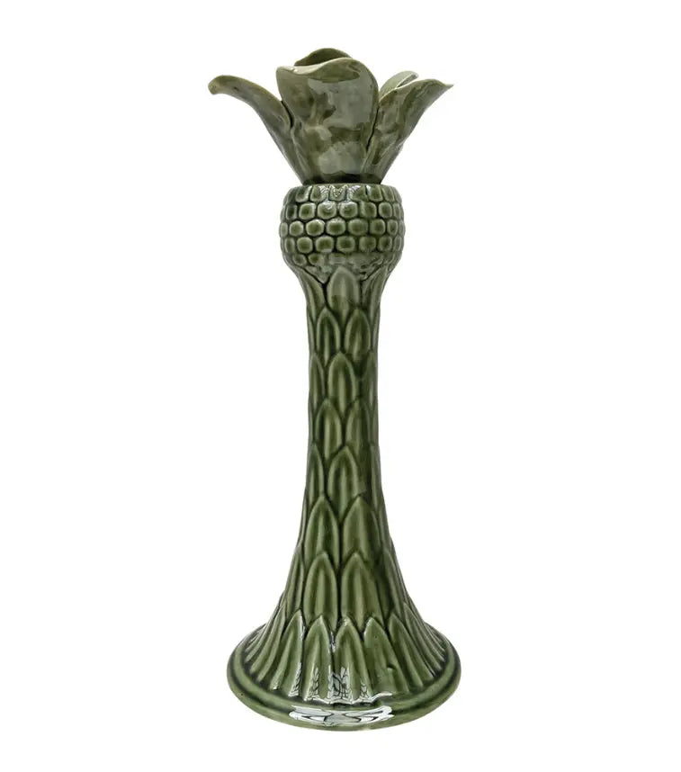 Bougeoir palmier vert Atelier MSV