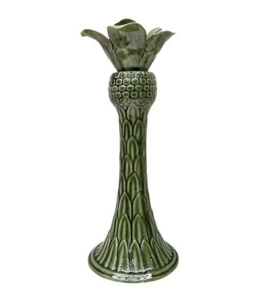 Bougeoir palmier vert Atelier MSV