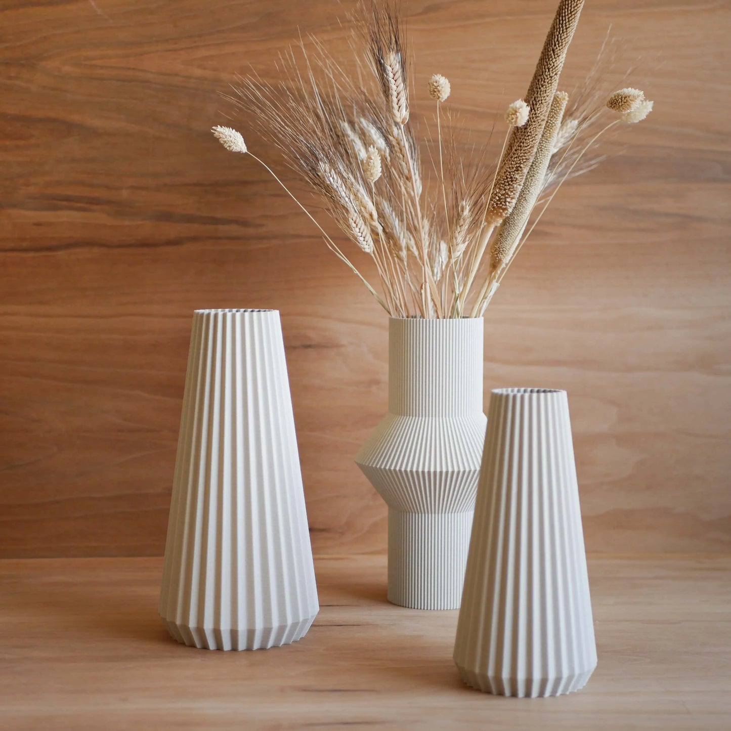 Vase en bois recyclé HOI MINIMUM DESIGN
