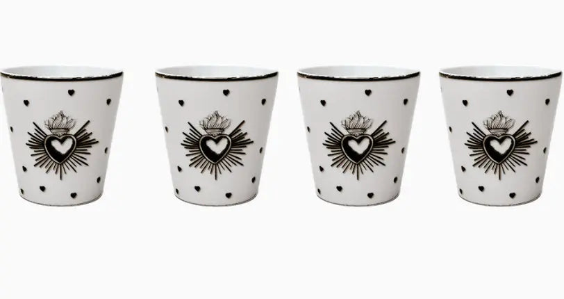 Set 4 gobelets Ex-voto Atelier MSV