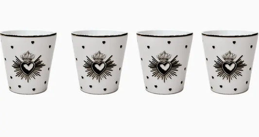 Set 4 gobelets Ex-voto Atelier MSV