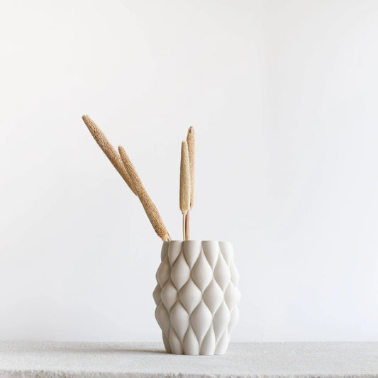 Vase COPENHAGUE Blanc brume MINIMUM DESIGN