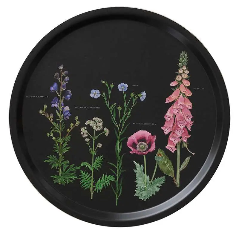 Plateau de service « Monastery garden » en placage de bouleau nordique, fabriqué en Europe Koustrupco