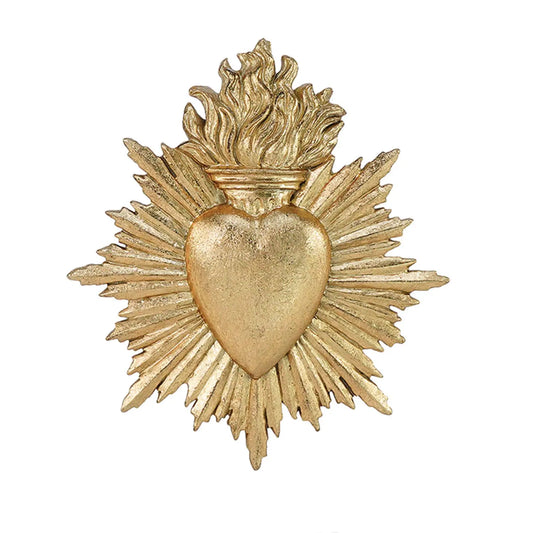 Déco Ex-voto gm doré L15,4 P2 H17,1cm Opjet Paris