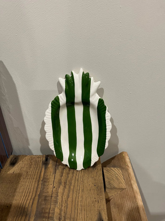 Coupelle ex-voto rayure verte Atelier MSV