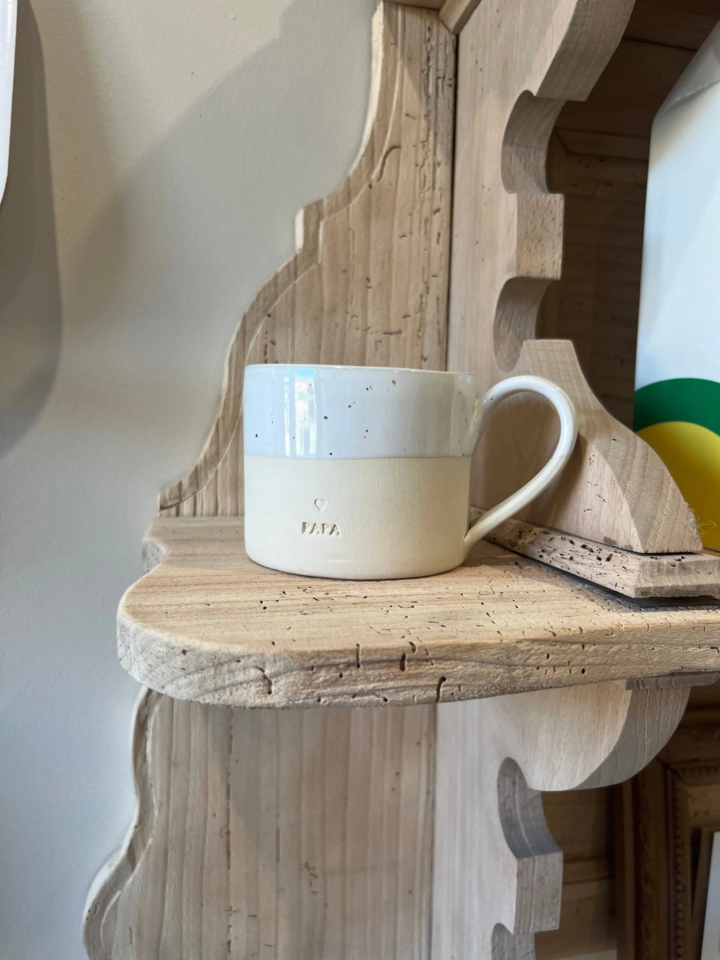 Tasse personnalisé Papa Eulenschnitt