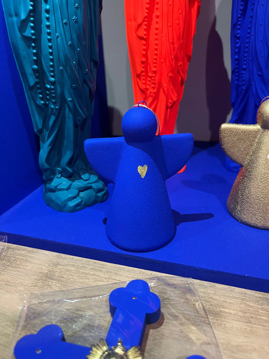 Ange de noël bleu infini Atelier MSV
