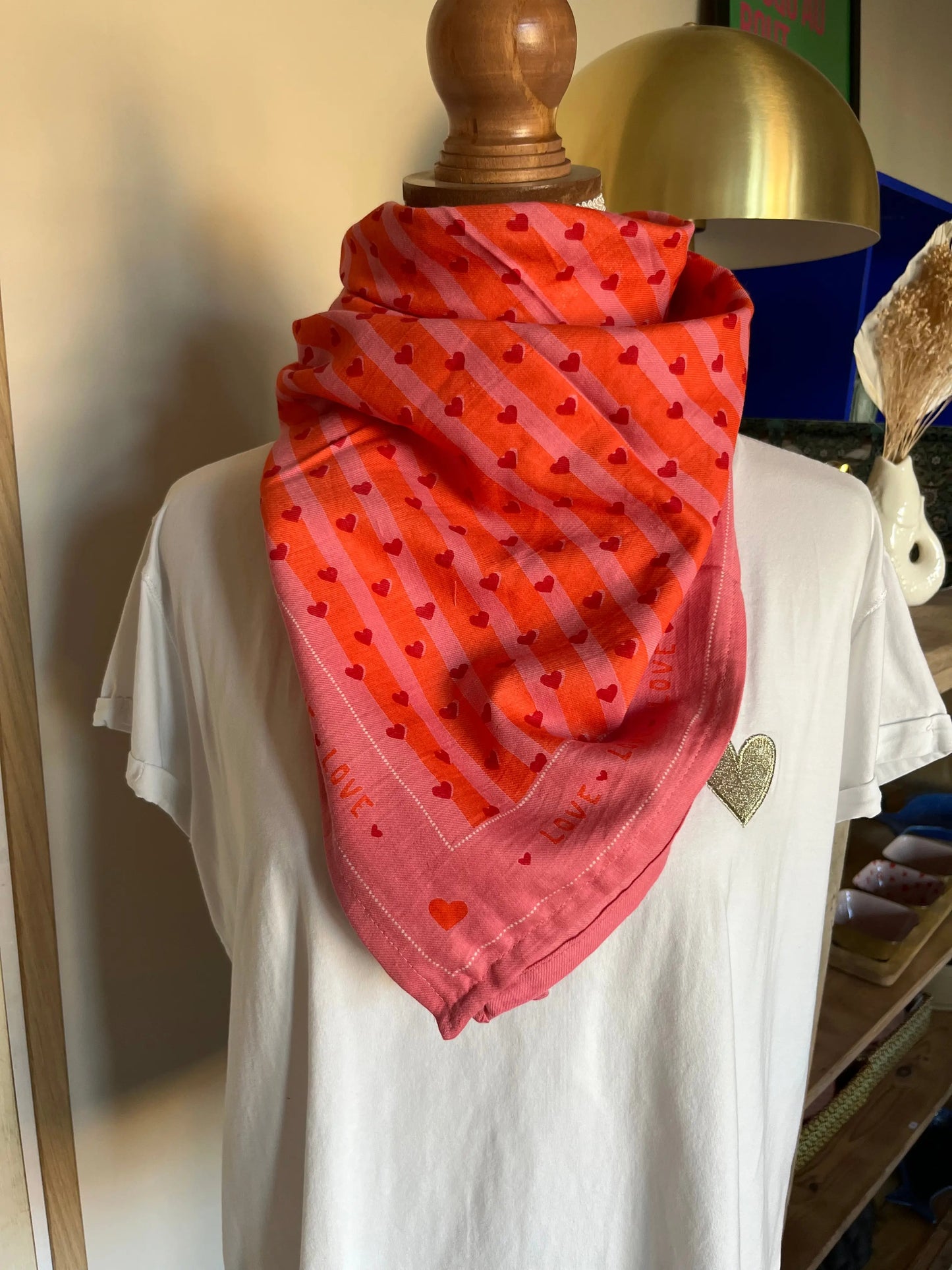 Foulard Adulte Love Pop