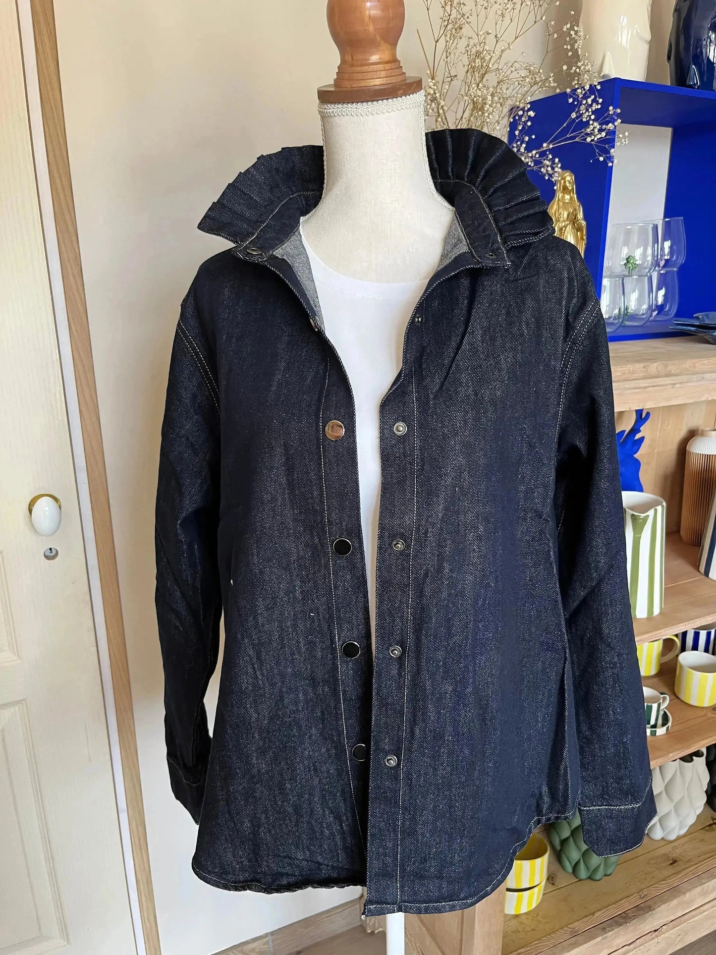 Surchemise jean foncé taille L Atelier MSV