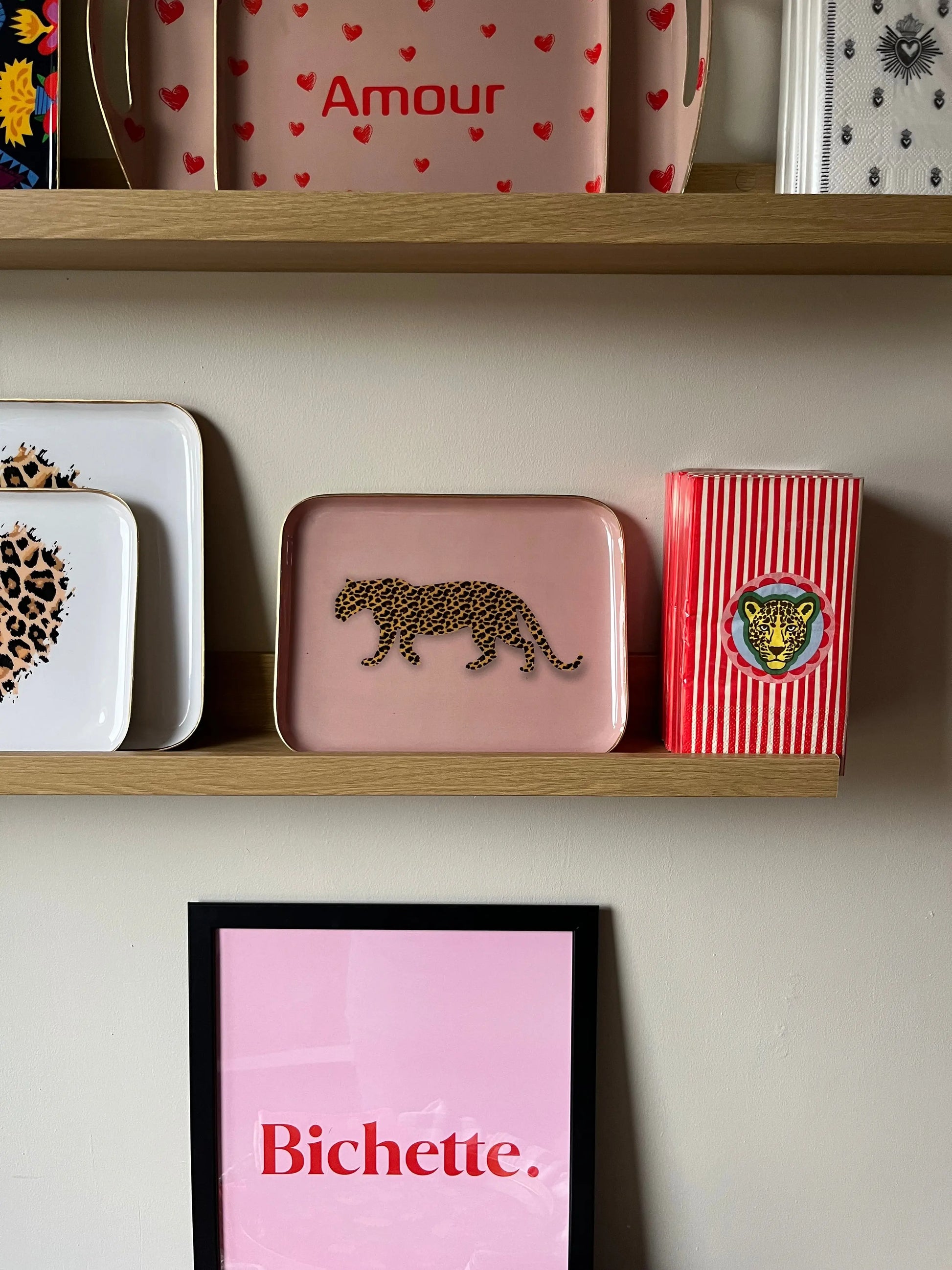 Plateau léopard petit Atelier MSV