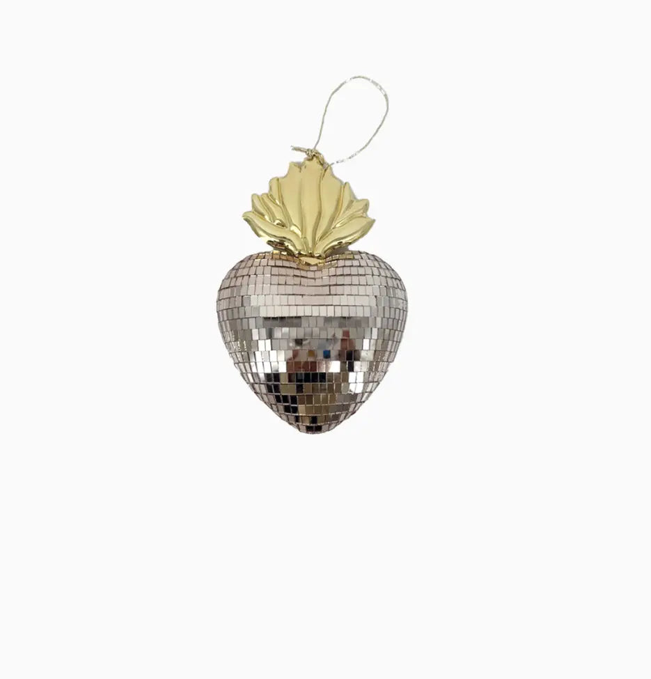 Cœur disco Ex-voto rose Atelier MSV