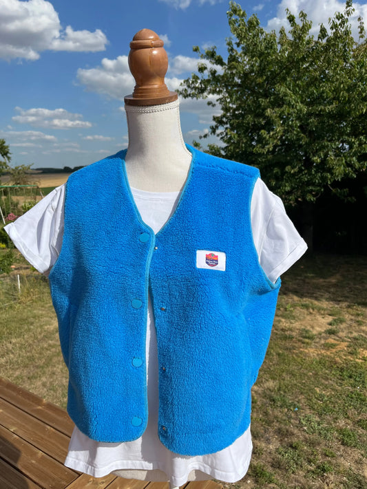 Gilet sans manches bleu Atelier MSV