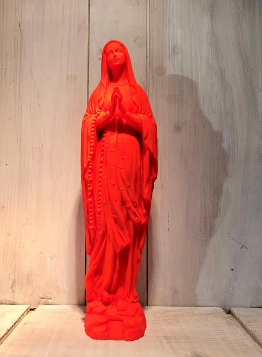 Vierge orange fluo Atelier MSV