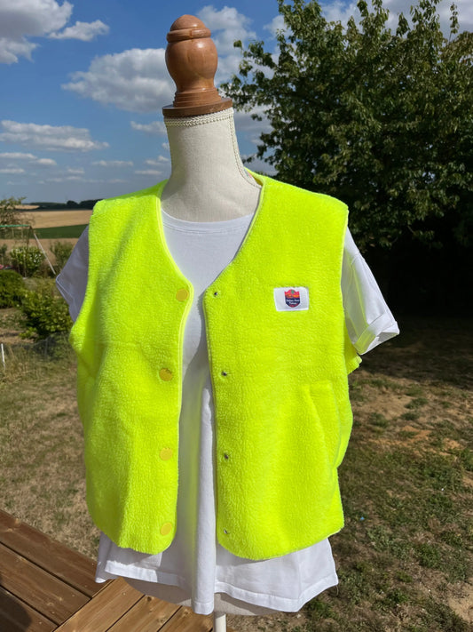 Gilet sans manches jaune Atelier MSV