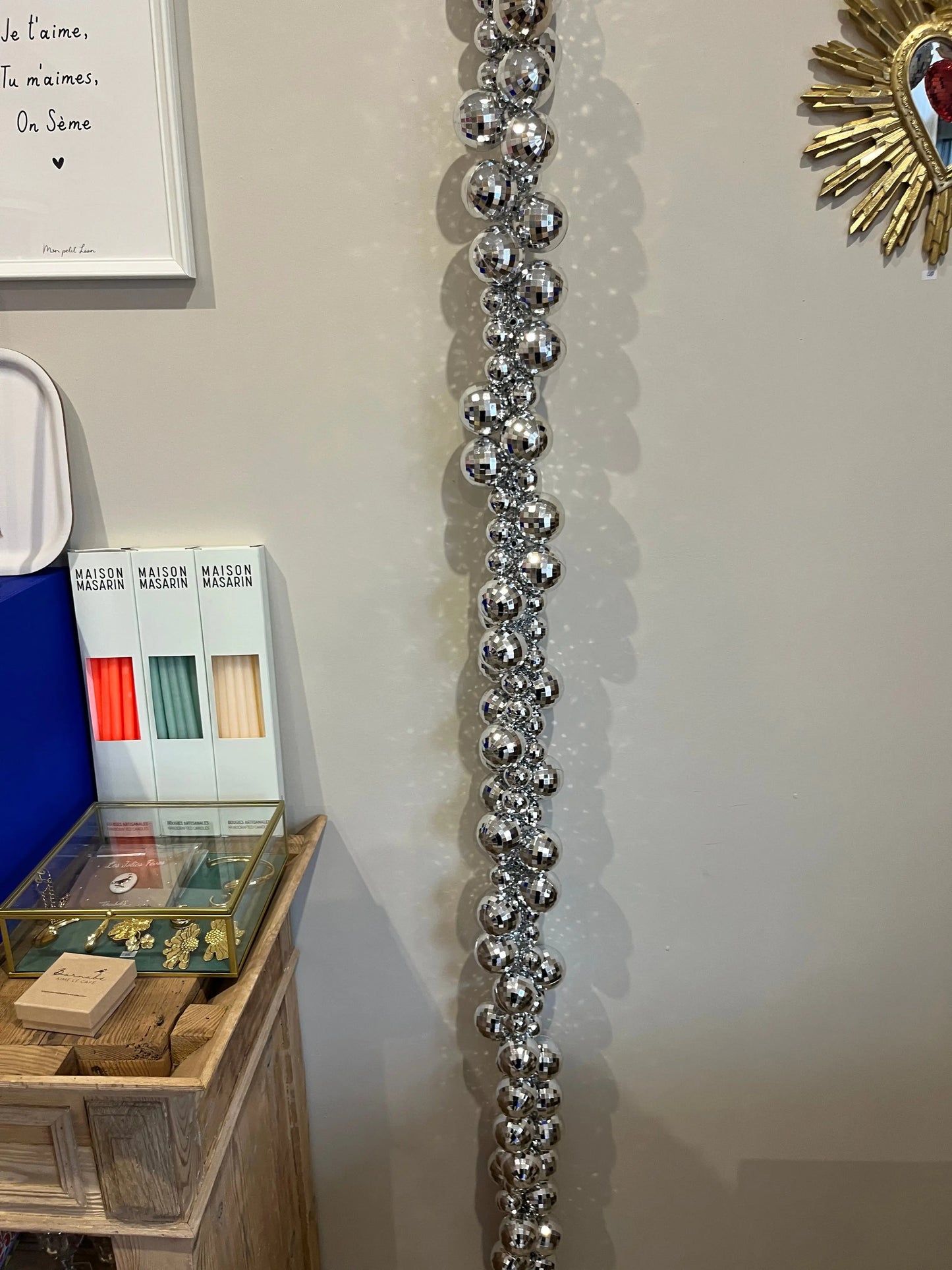 Guirlande disco Atelier MSV