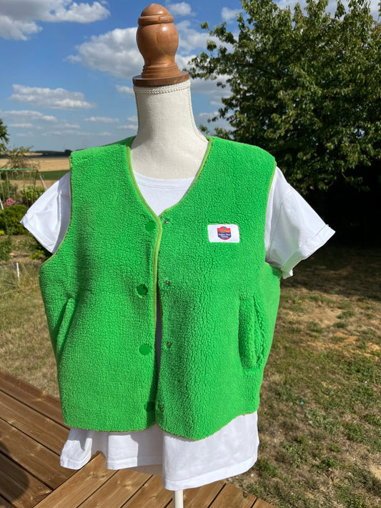 Gilet sans manches vert Atelier MSV