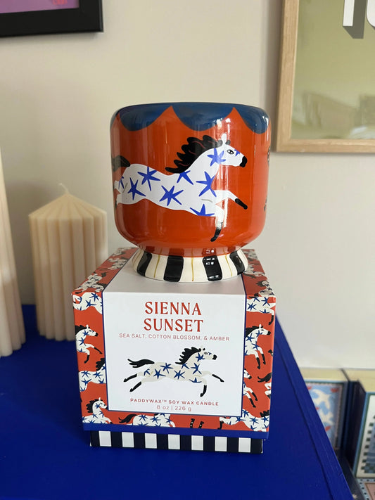 Bougie Sienna Sunset Atelier MSV