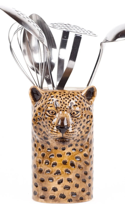Pot à ustensiles/Vase - Léopard Atelier MSV